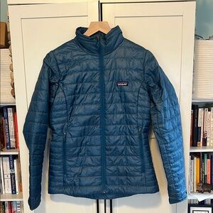 Patagonia Blue Quilted Jacket